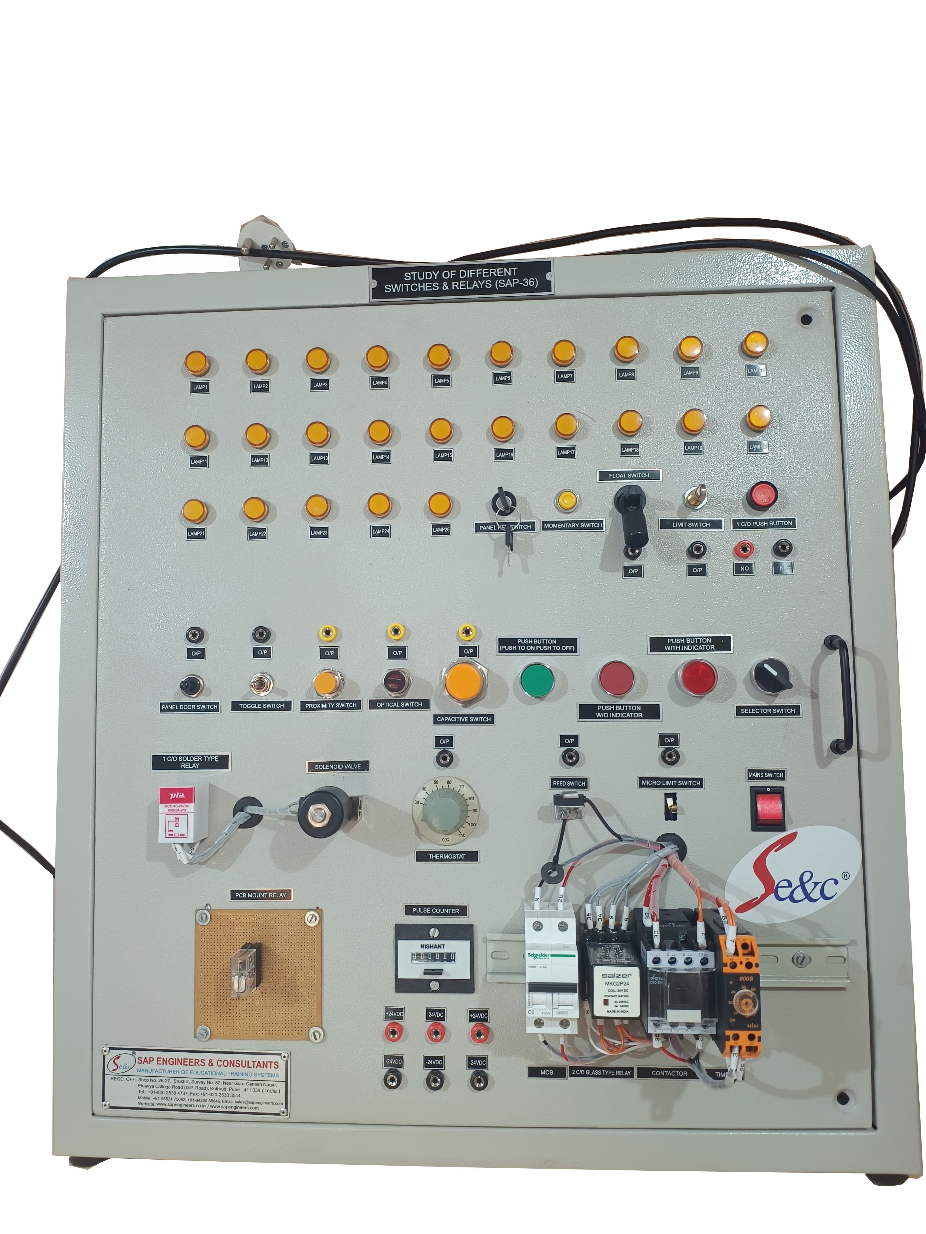 Switches & Relays Trainer